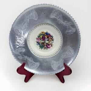 Vintage Triumph Limoges White Gold 22k Imperial Victorian Pl. Farberware + Stand